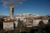 20140126_151023 Piazzale Giulio Cesare e torre Isozaki in costruzione.jpg